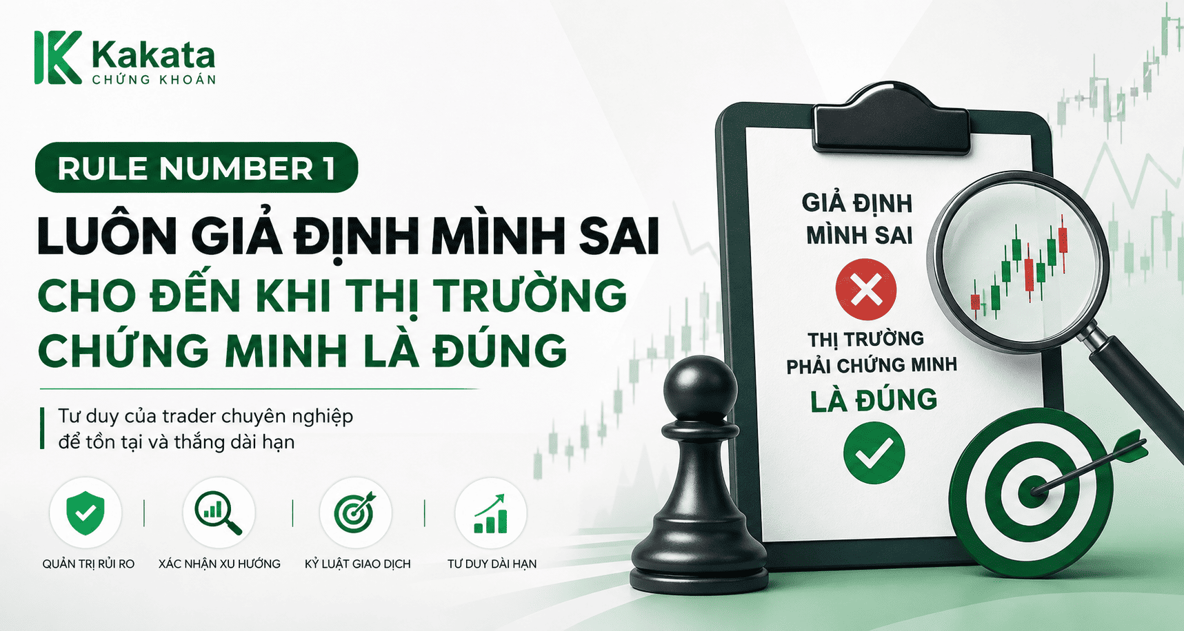 Rule Number 1 Trong Trading: Luôn Giả Định Mình Sai Cho Đến Khi Thị Trường Chứng Minh Là Đúng
