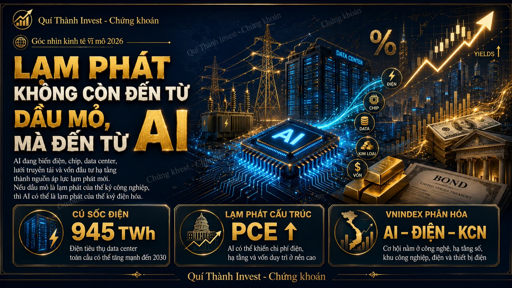 LẠM PHÁT KHÔNG CÒN ĐẾN TỪ DẦU MỎ, MÀ ĐẾN TỪ AI