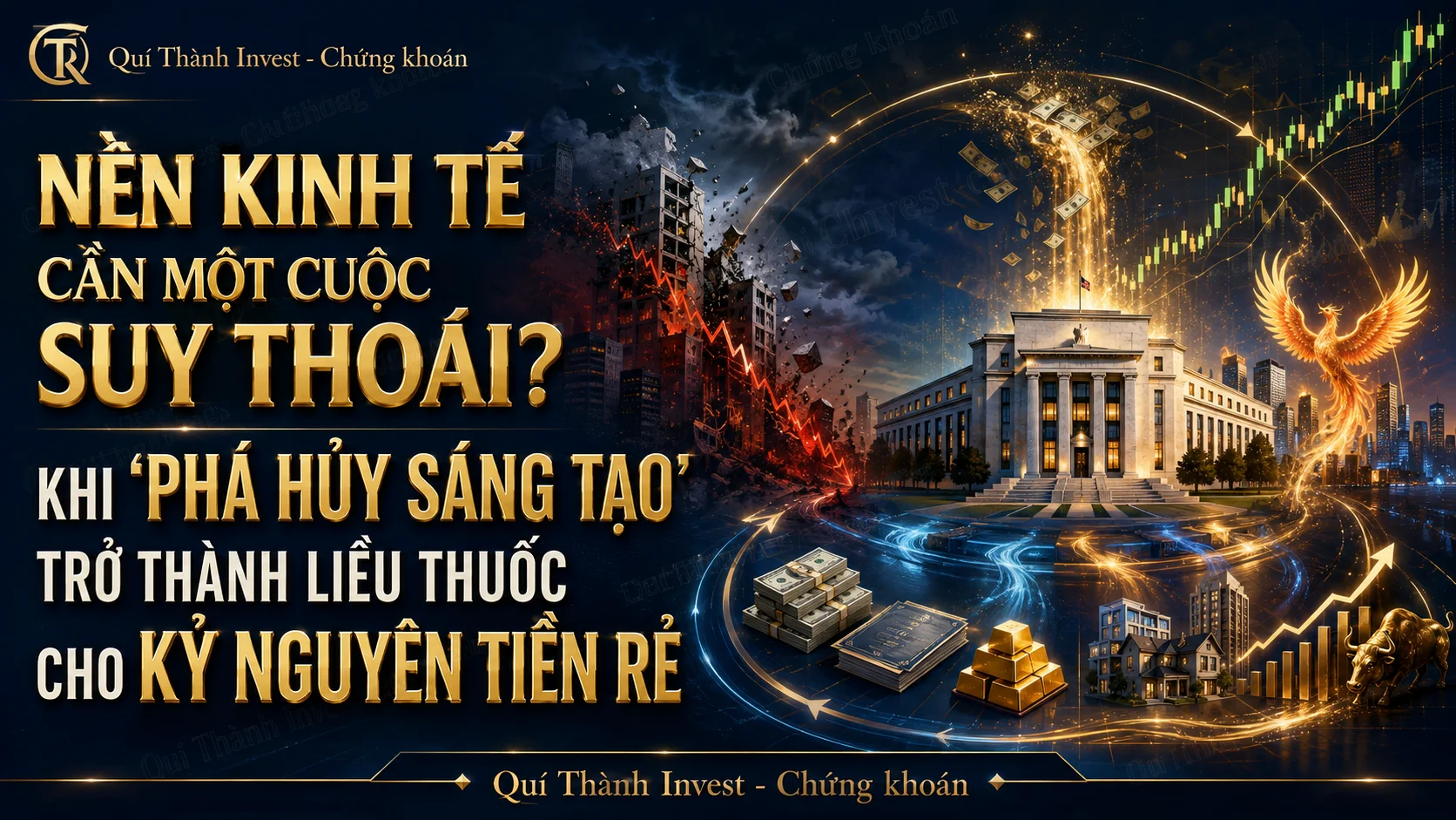 NỀN KINH TẾ CẦN MỘT CUỘC SUY THOÁI? KHI “PHÁ HỦY SÁNG TẠO” CÓ THỂ LÀ LIỀU THUỐC CHO KỶ NGUYÊN TIỀN RẺ