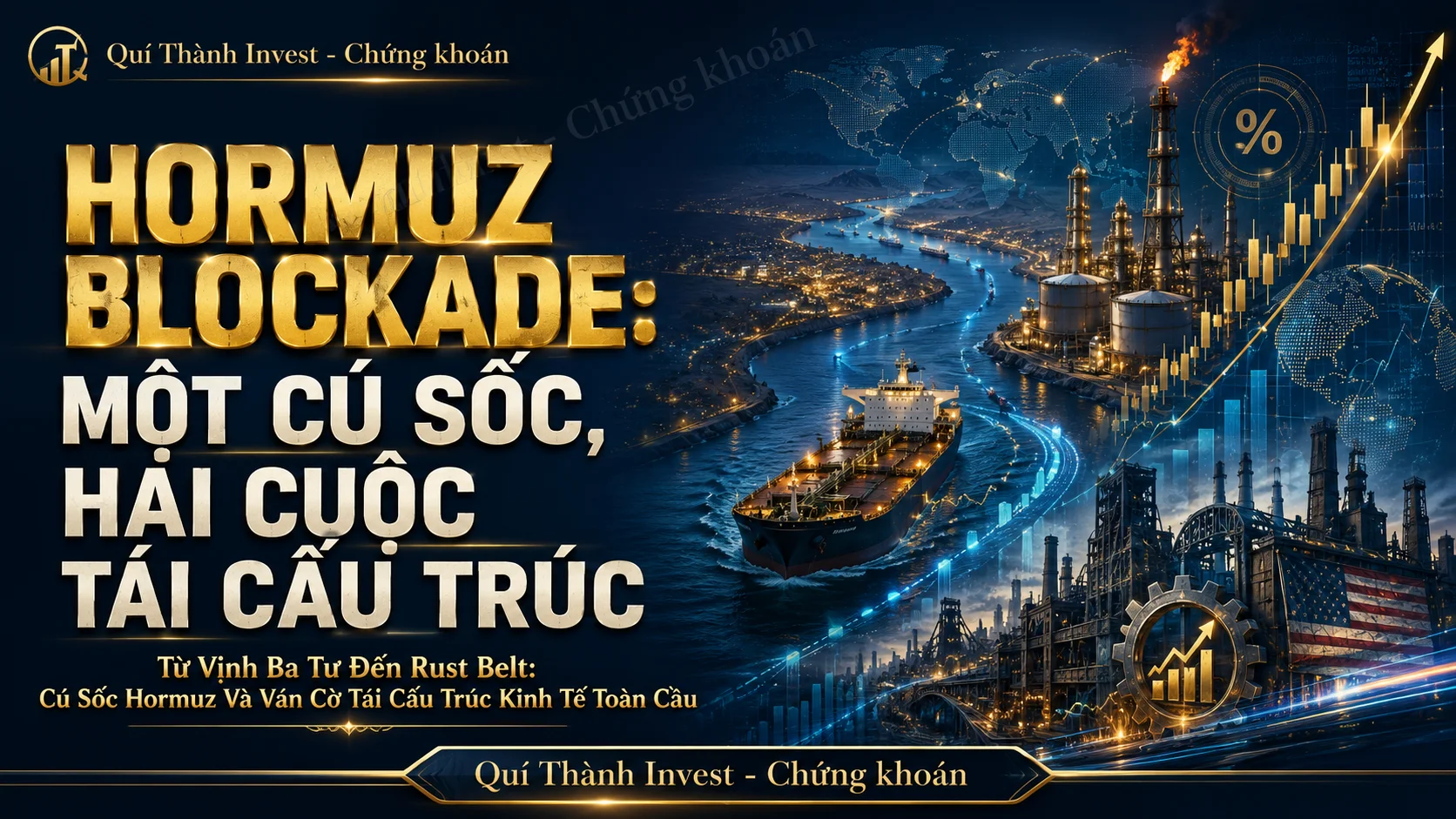 HORMUZ BLOCKADE: MỘT CÚ SỐC, HAI CUỘC TÁI CẤU TRÚC
